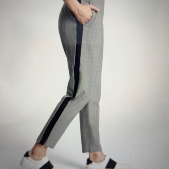 ATHLETA BROOKLYN PLAID ANKLE PANT - Picture 2 of 10